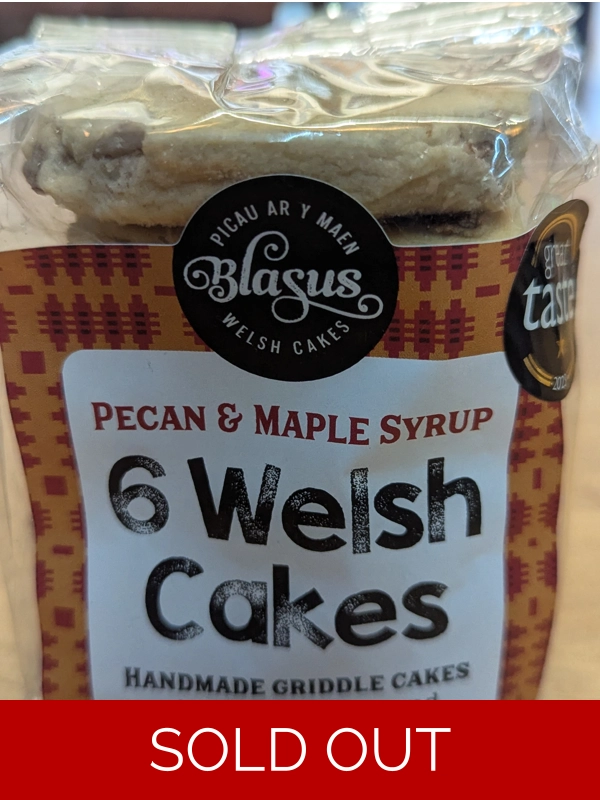 Pecan & Maple Syrup Welsh Cakes